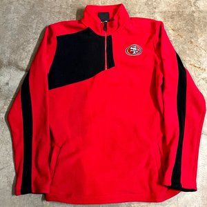 San Francisco 49ers NFL Zip Up Pullover Sweater